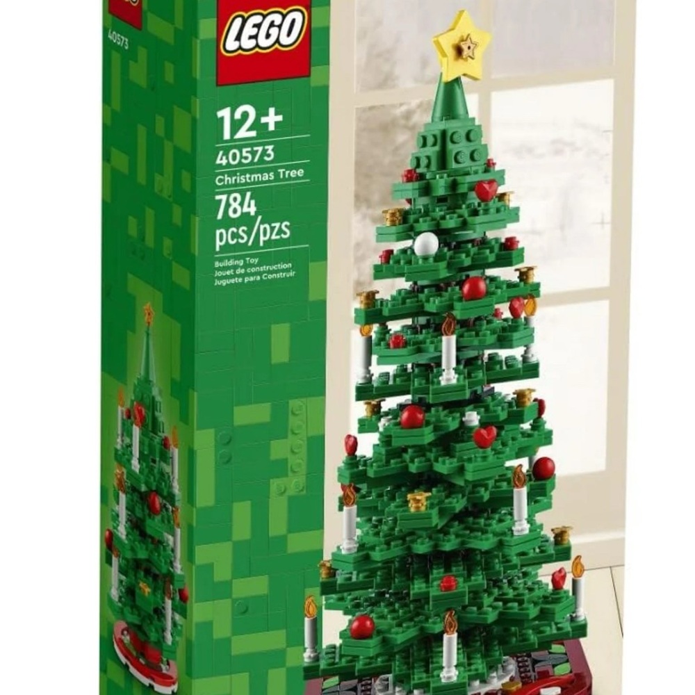 LEGO Festive Christmas Tree Set - Green and Red